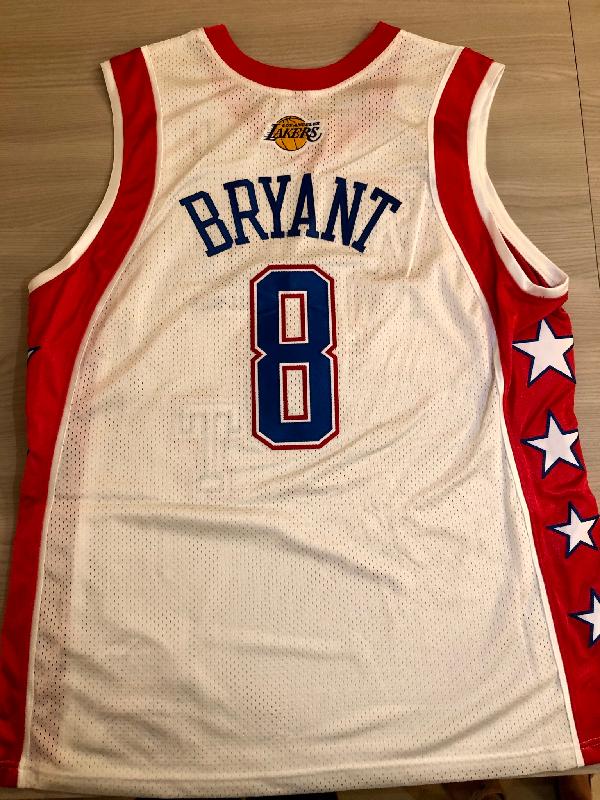 Kobe’s jerseys