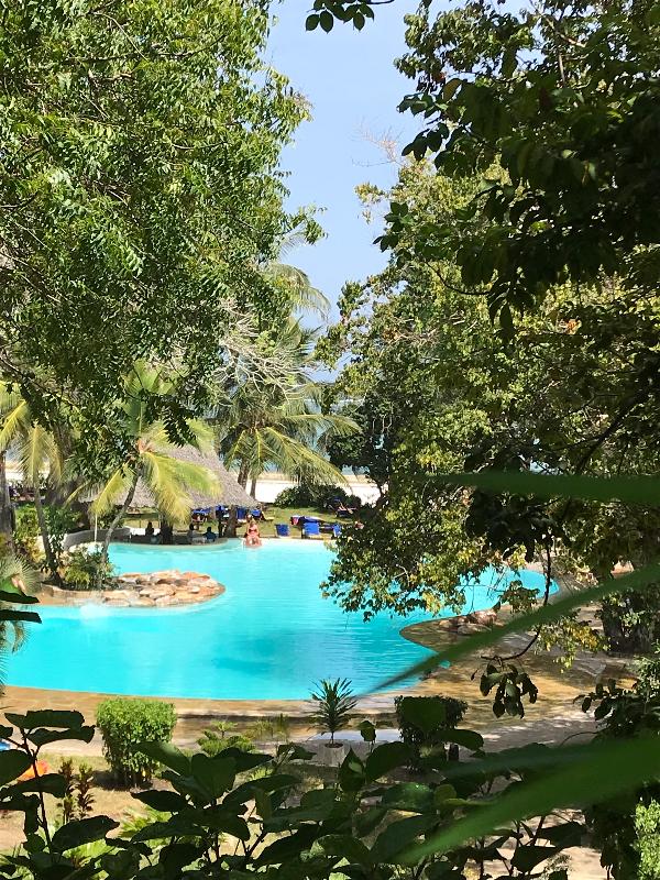 Diani beach and Papillon Lagoon Reef hotel