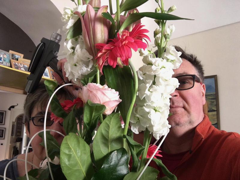 Bouquet in time for a wedding celebration
