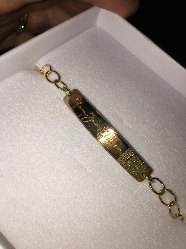 Engraved Bracelet