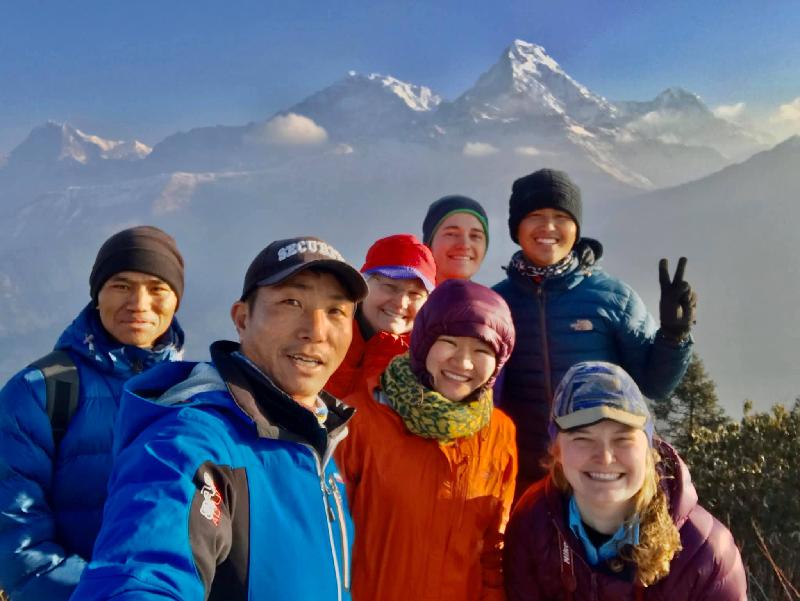 Trekking in the Himalayas