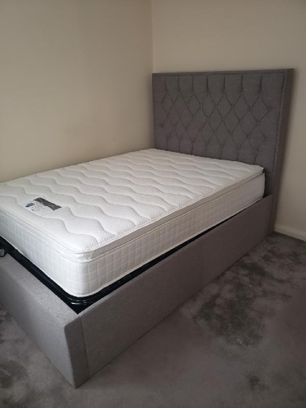 Huge amount of bed storage very strong bed !