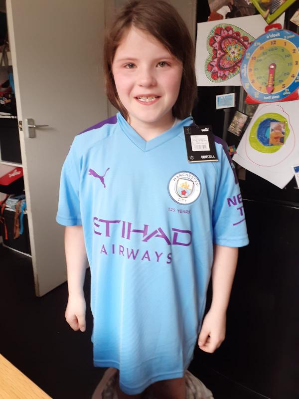 Manchester City Home Shirt 2019-20 - Kids