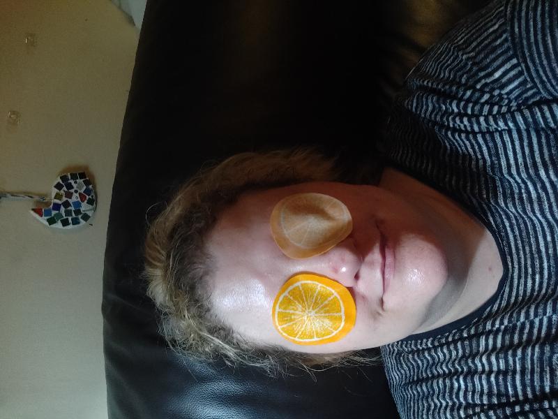 Orange Slice Eye Mask - 5 Pack
