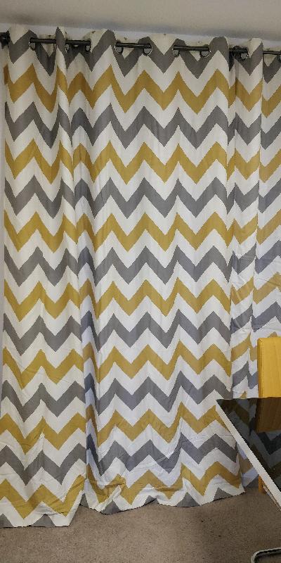 Excellent quality of curtains and matching cushions