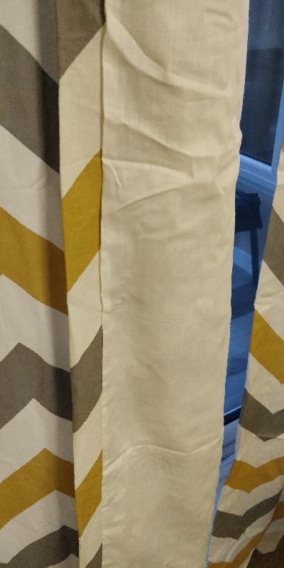 Excellent quality of curtains and matching cushions