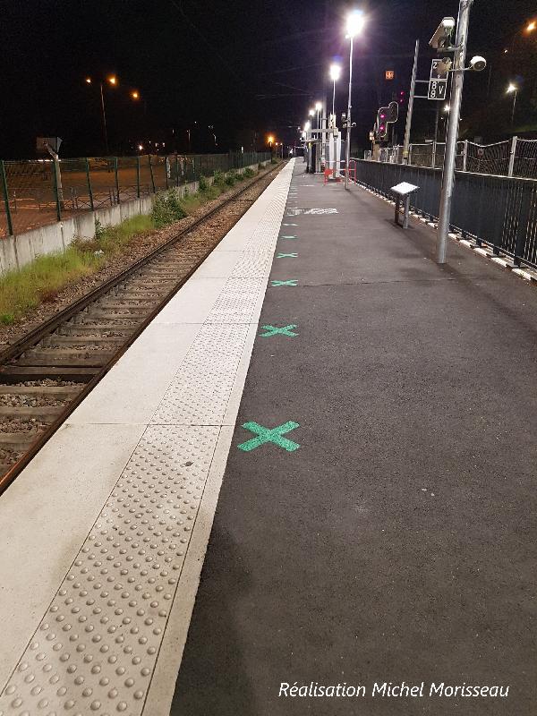 Peinture efficace pour quai SNCF, concernant le COVID 19