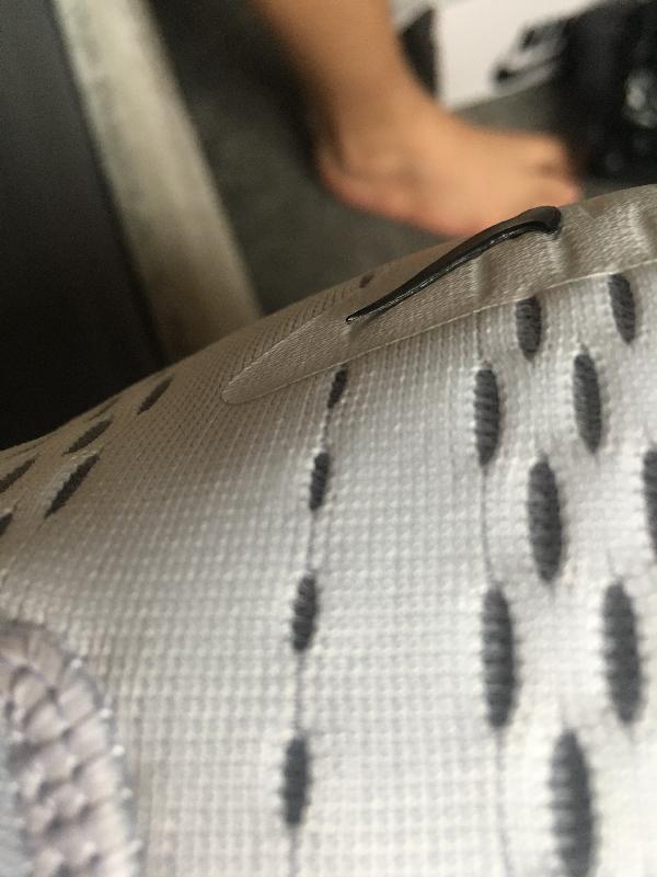 Trainers were bad I have a picture to show you