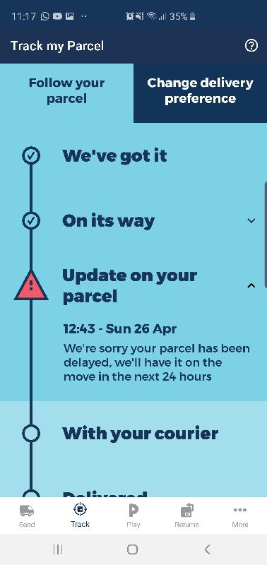 Still waiting on my order from the 18th april 2020