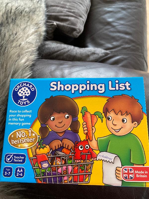 Shopping List Game | Our Number One Bestseller