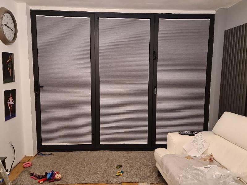 bi fold door blinds