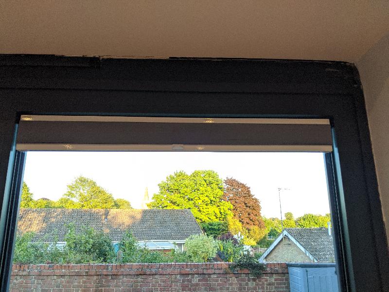 Nice blind, but ended up in the bin ☹️