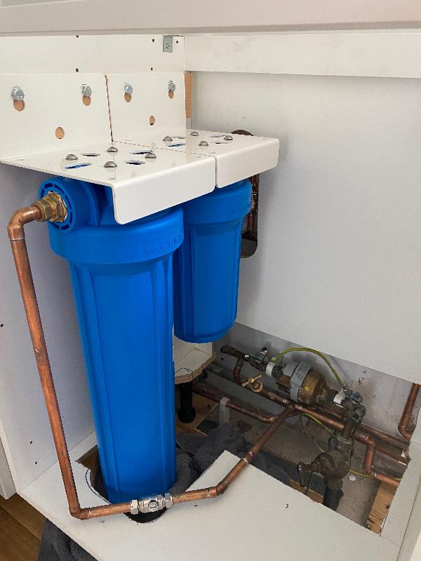 Excellent service and Mains water filter!