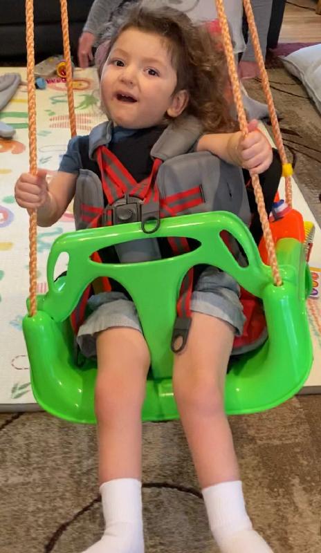 Lincoln Loves the GoTo seat!!