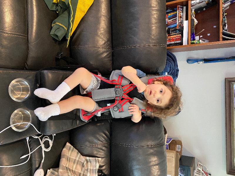Lincoln Loves the GoTo seat!!