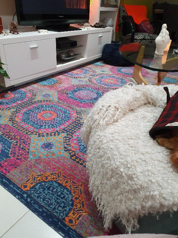 Love my beautiful rug statement piece