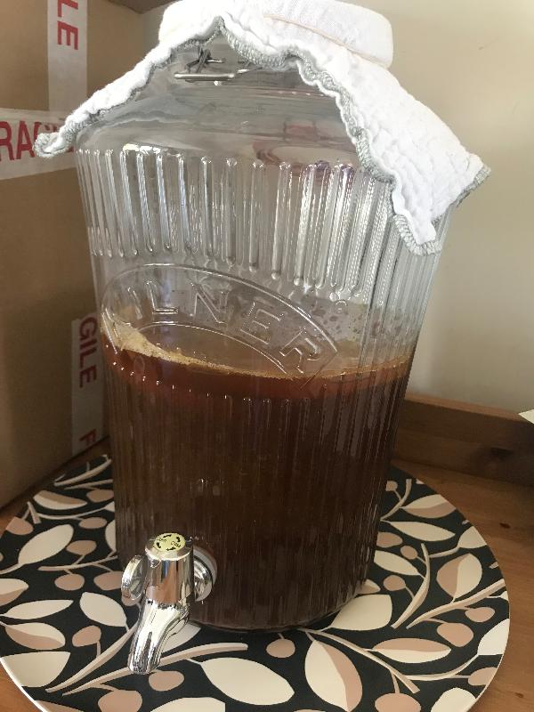 Just bottled our 1st batch of Kombucha!