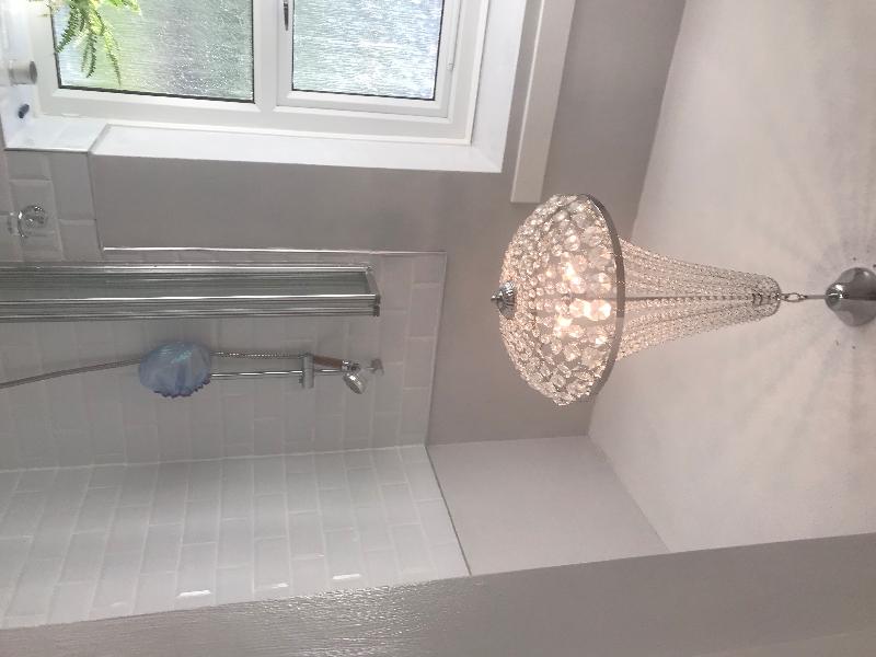 My ip44 bathroom chandelier