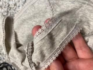 So BUMMED! Obsessed with the cotton but they’ve started coming apart