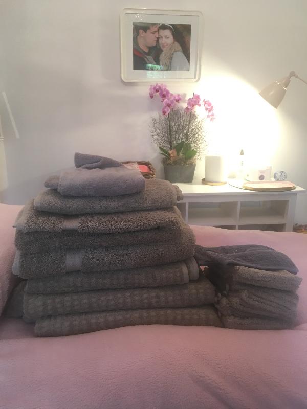 Fantastic linens for my beauty salon.