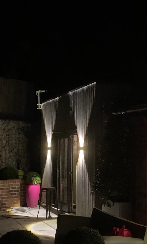 Brilliant next day fast efficient service, quality outdoor lights exactly a