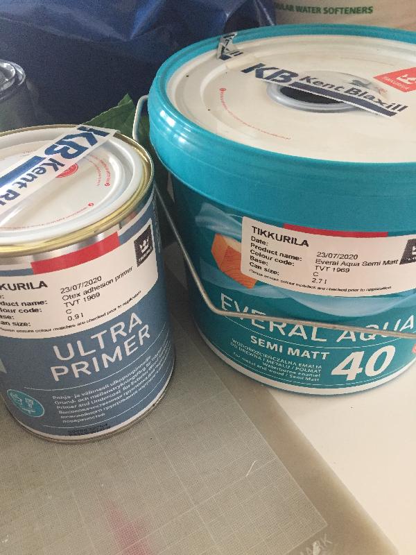 Slightly bewildering range of paints