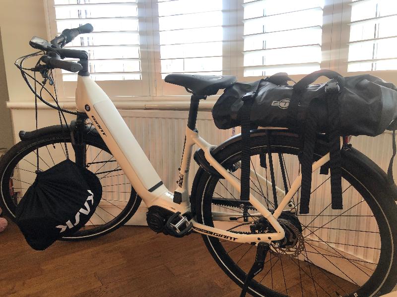 Perfection in a 20L rear rack bicycle bag.