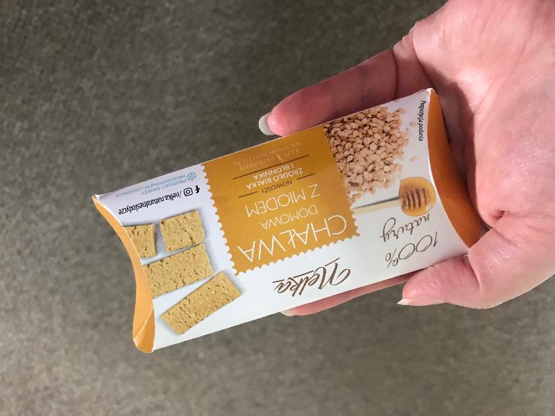 chałwa domowa z miodem 50g nelka