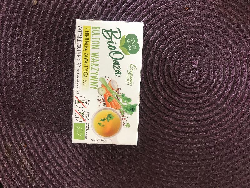 ekologiczny bulion warzywny z minimalną zawartością soli 60g bio oaza