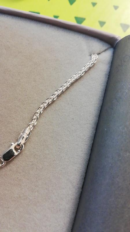 Elegant Sterlng silver 1.8mm Spiga chain strong enough for medium pendant