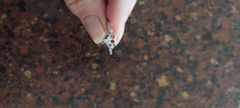 Ring is cute, but much smaller than it seems.  worth what I paid not $69