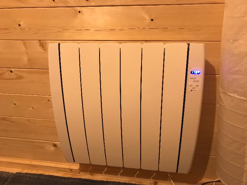Perfect radiator for log cabin office