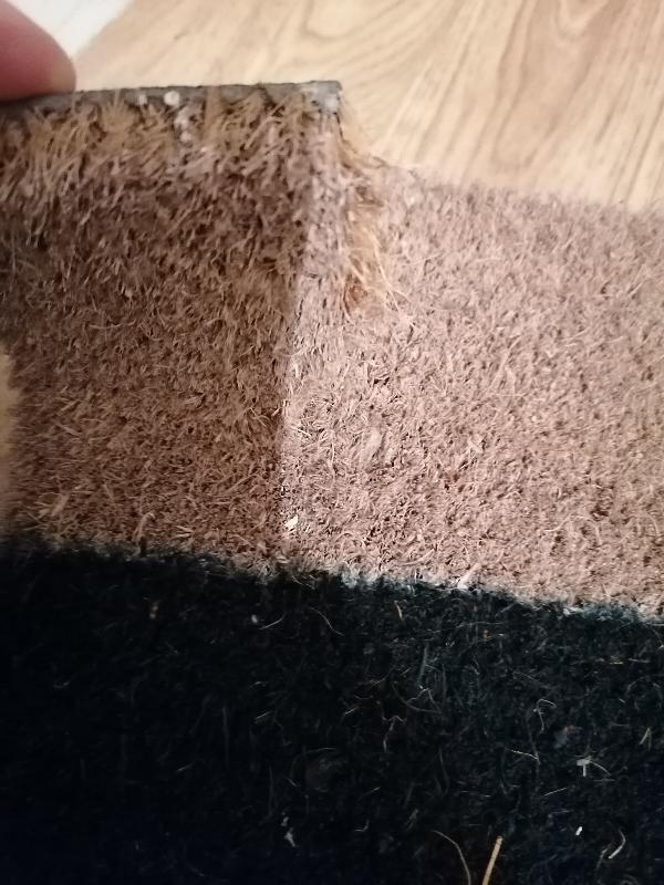 The lino is great very disappointed with the mat