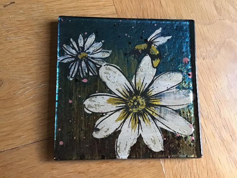 Beautiful glass coasters
