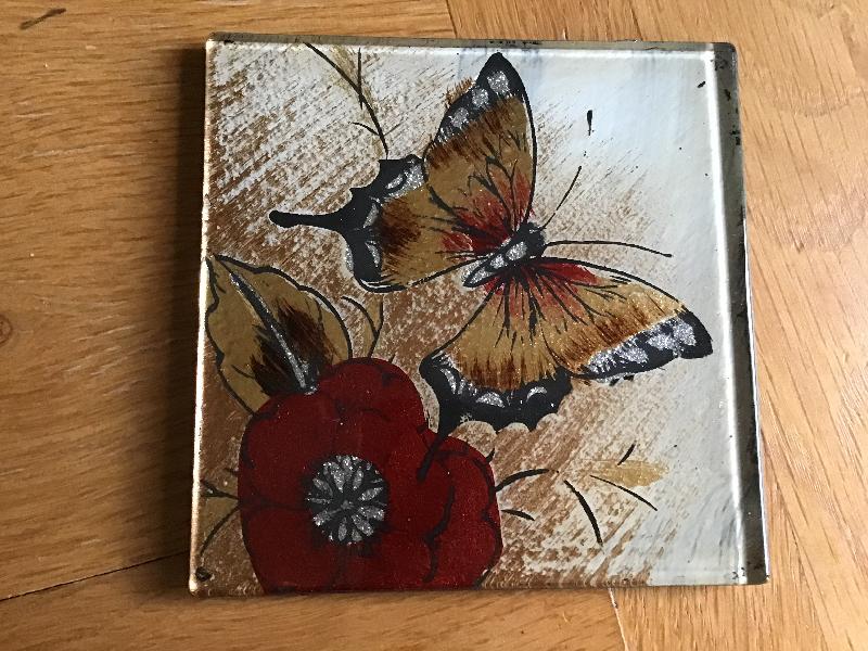 Beautiful glass coasters