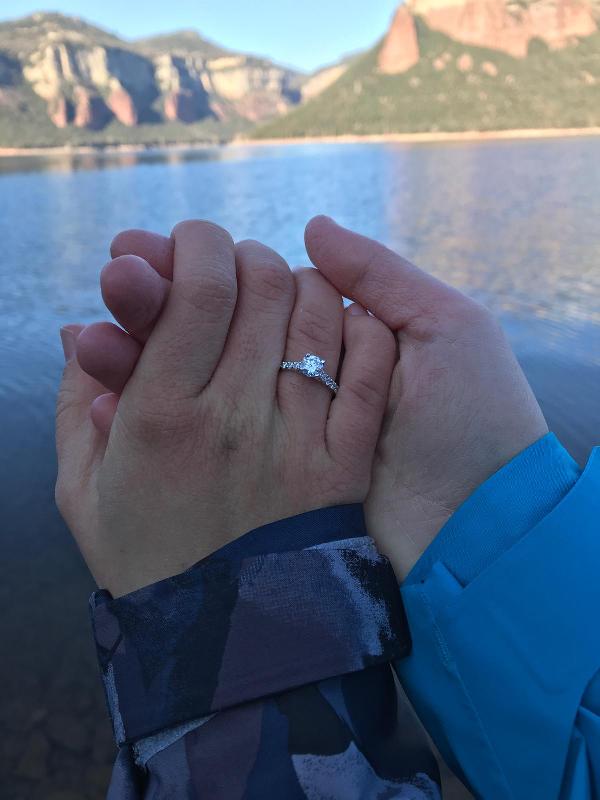 A beautiful, unique and ethical ring for a special day