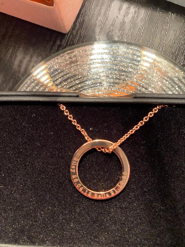 Personalised necklace