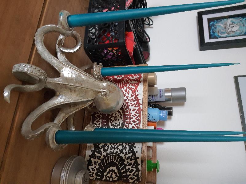 Beautiful candles, they look fantastic on my octopus!