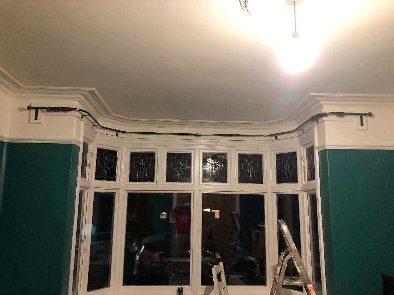Great advice given over the phone about the products (curtain pole)