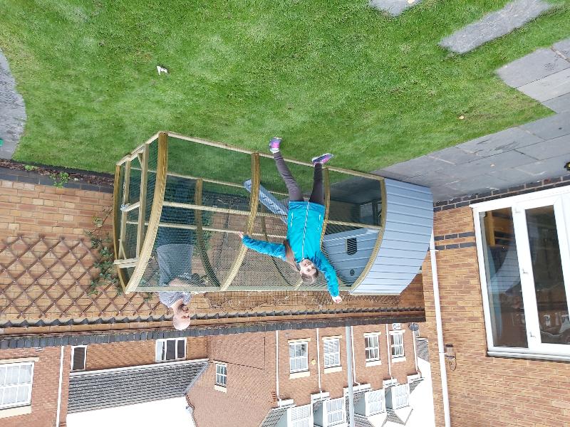 Salisbury Rabbit House and 3ft Extension Run - the perfect bunny palace