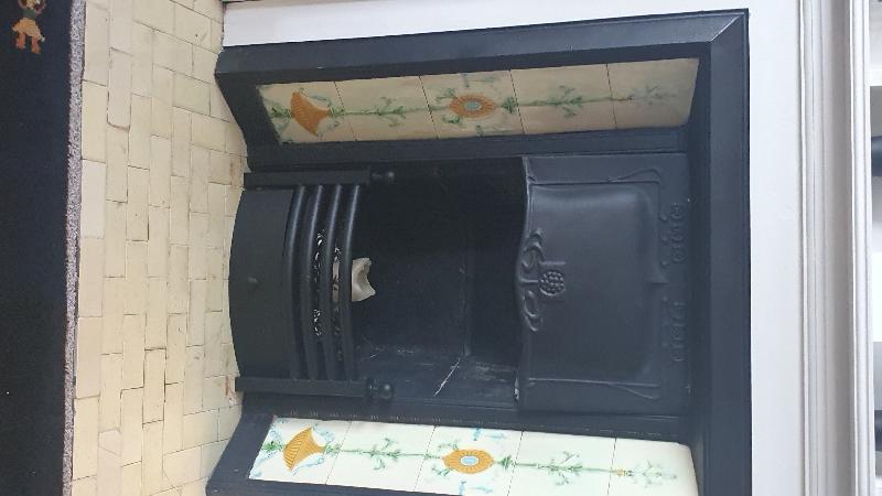 New fire grate and tray....brilliant