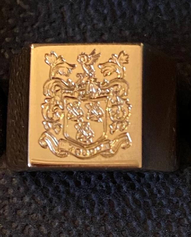 Family Crest signet ring
