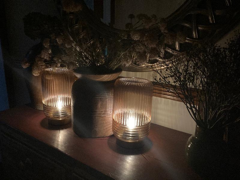 Stunning lights for places with no electric sockets.