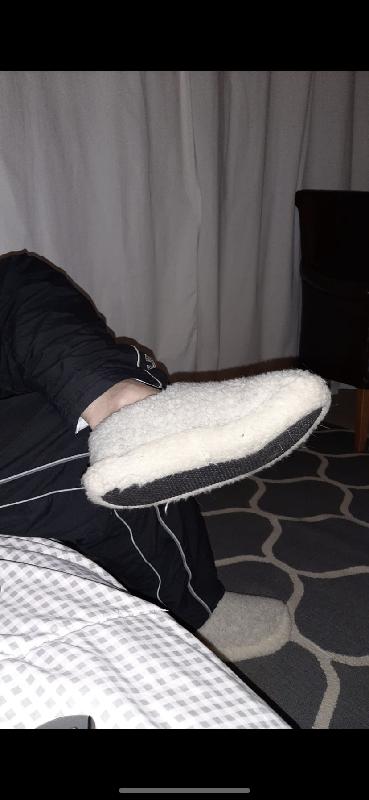 The slippers are 10/10