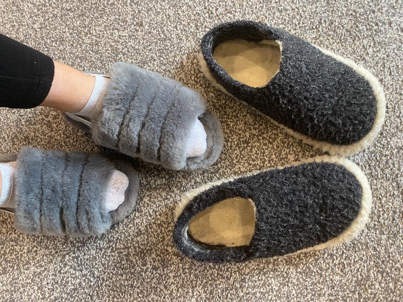 The slippers are 10/10