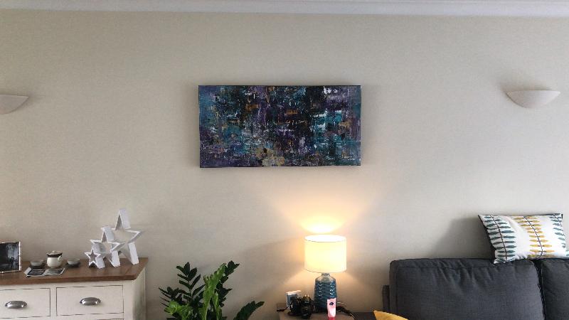 We love our new painting from Kalpana Soanes. It looks amazing!