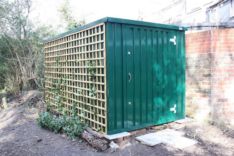 Flat pack unit was a great solution for our storage problems