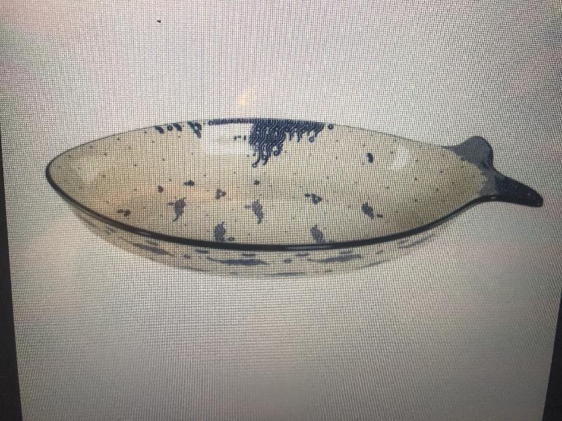 Blue Dot Pottery - Fish Oven Dish (33.5/19cm)