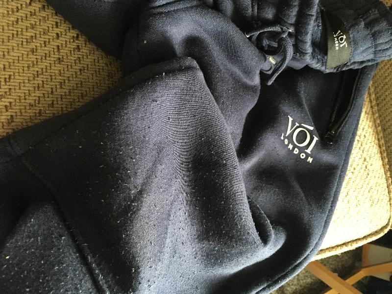 My tracksuit has started to thread already and av only just bought it