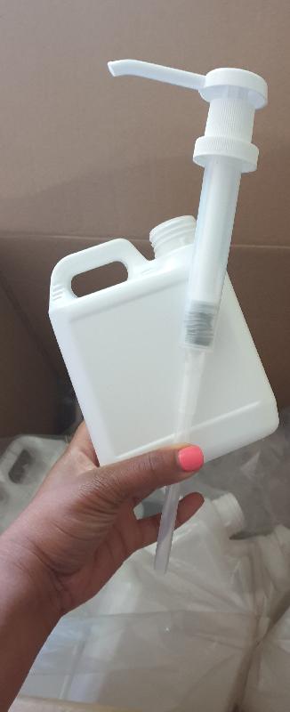 The closure they specified for the container is not compatible